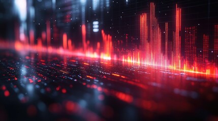 Dynamic Growth Graph for Business Profit Insights and Financial Analysis