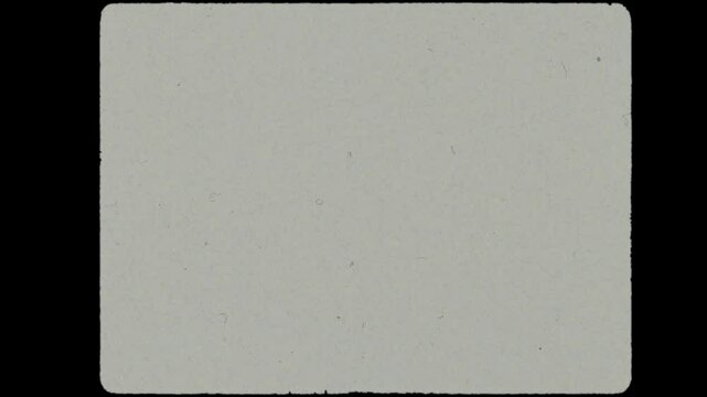 35mm Old Film Overscan Frame Matte Seamless 4K Video Overlay Loop