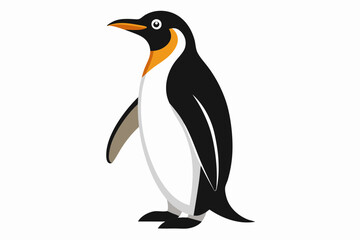 Obraz premium Beautiful high-resolution vector illustration of Royal Penguin