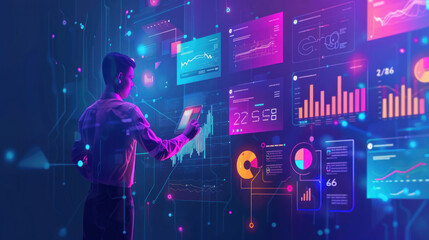 A digital platform providing businesses with insights into customer behavior through Big Data, enhancing engagement and retention.