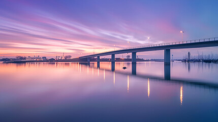 Obraz premium Coastal Bliss Danish Sunrise Unveiled Generated Ai 