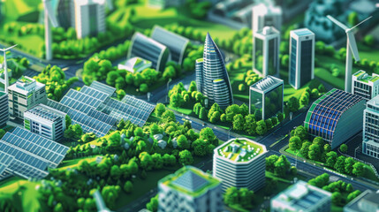 A digital platform showing green wealth investments, including solar, wind energy, and sustainable infrastructure projects.