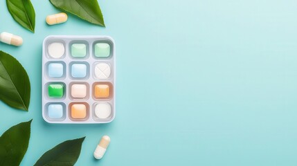 Smart pill organizer with digital reminders and a sleek, minimalist design for elderly patients, medication management, healthcare innovation