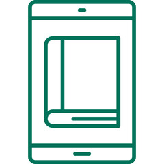 Education App Vector Icon Design