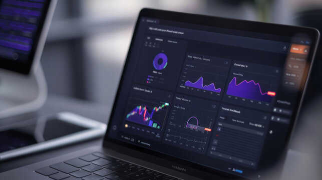 A digital wealth management platform showing real-time investment tracking, portfolio analysis, and automated wealth-building strategies.