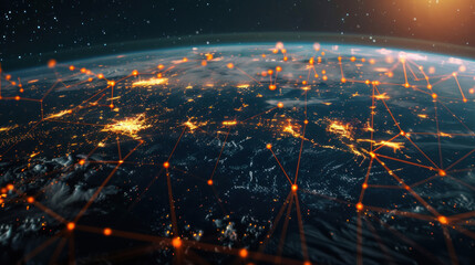 A digital wealth platform highlighting new investment opportunities in emerging markets, cryptocurrency, and sustainable businesses.