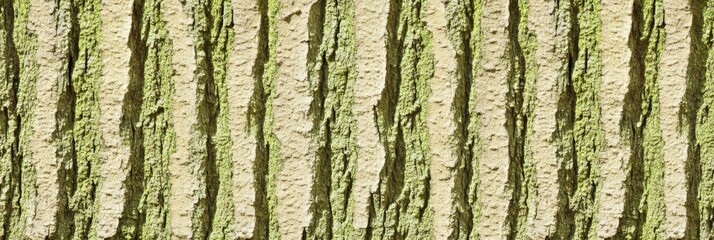 Obraz premium Tree bark texture forming a panoramic background image. Panorama, panoramic banner