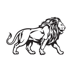 Fototapeta premium lion illustration