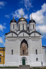 Nativity of the Virgin cathedral, Nativity of the Virgin monastery, city of Borovsk, Russia. Foundation year - 1444