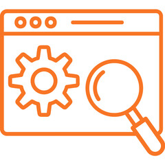 Analytical Vector Icon Design