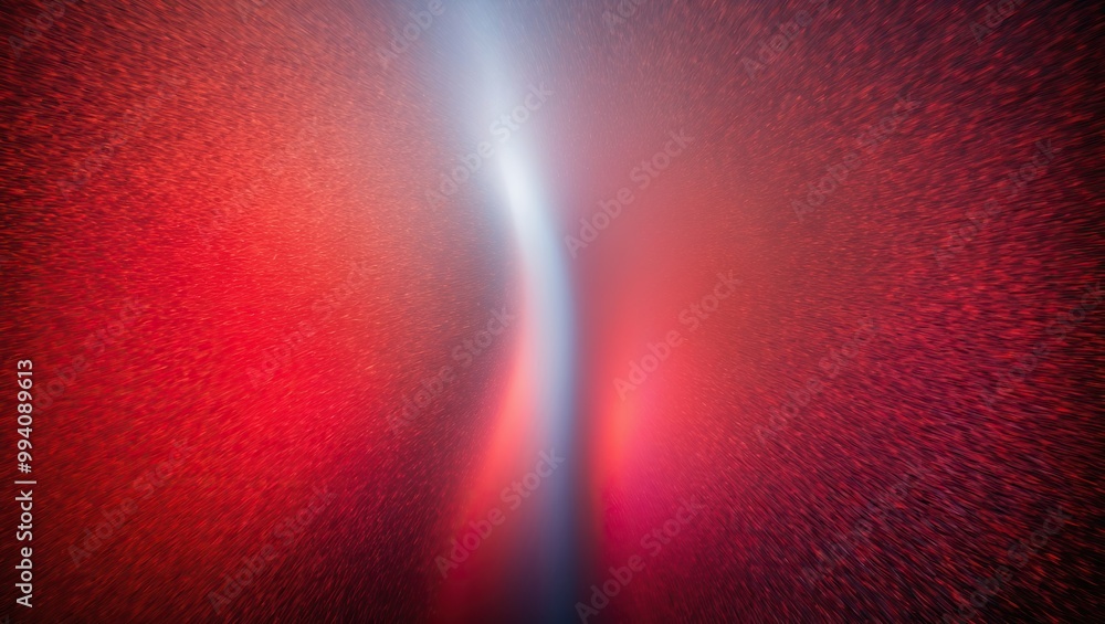 Poster Abstract image showcases vibrant red and blue gradients with a soft glow, creating a dynamic, artistic atmosphere suitable for modern designs.