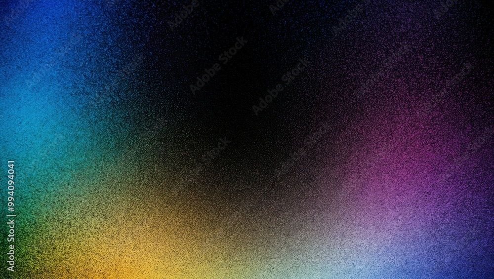 Poster vibrant abstract gradient background featuring a blend of colors, creating an artistic and modern at