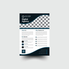 Brochure design, cover modern layout, Renovation Flyer Template, flyer, banner, leaflets decoration for printing. Graphic design layout with circle

