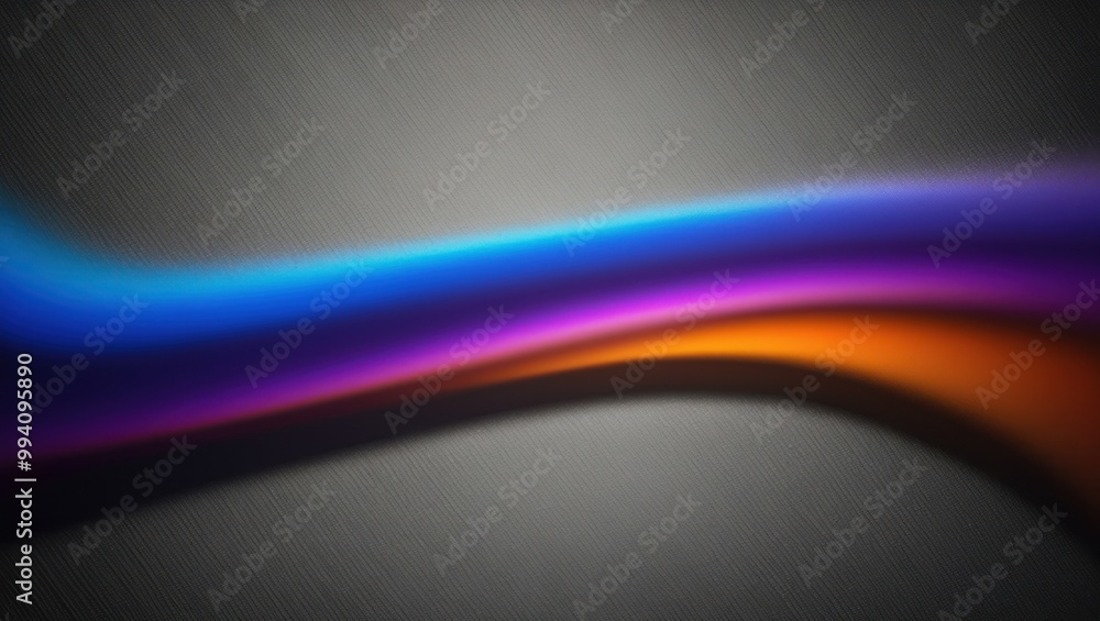 Poster vibrant abstract design features colorful flowing waves creating a modern and dynamic visual suitabl