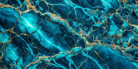 Elegant Cyan Marble Background with Unique Patterns for Stylish Design and Creative Projects