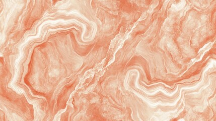 Fototapeta premium Elegant peach marble texture for luxury design background