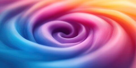 Fototapeta premium A Colorful Swirling Abstract Background with a Dreamy, Textured, and Smooth Surface