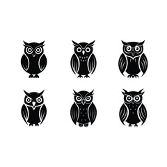 owl on white background, instant Digital Download. Illustration for prints on bags, posters