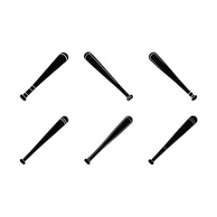 baseball-bat on white background, instant Digital Download. Illustration for prints on bags, posters