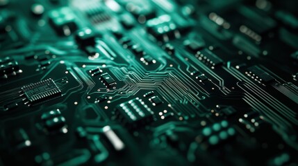 The Circuit Board Close-Up