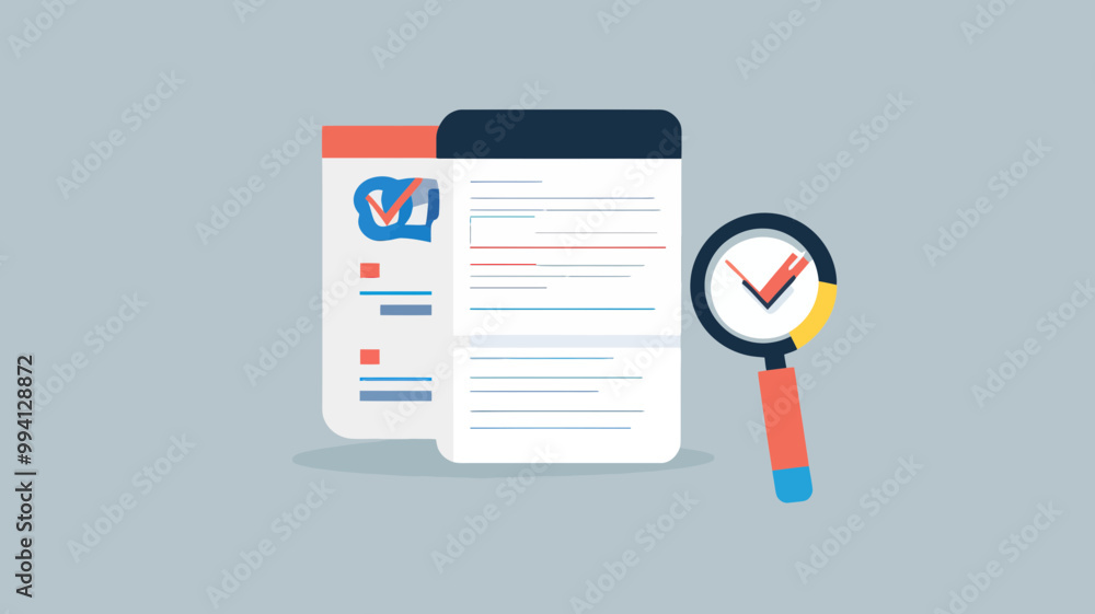 Poster seo checklist vector illustration for digital marketing and website optimization concepts showing do