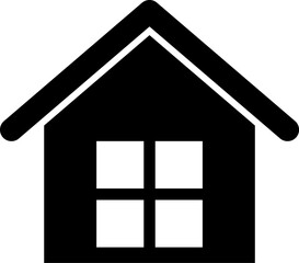 Vector House Line Icon. Flat Symbol House Home Circle Vector Images Home Vector Icon House Line Icon.