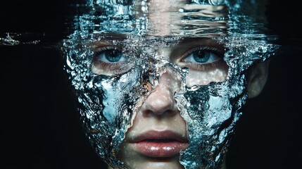 Using mirrors or reflective surfaces like water to create artistic and unique portraits