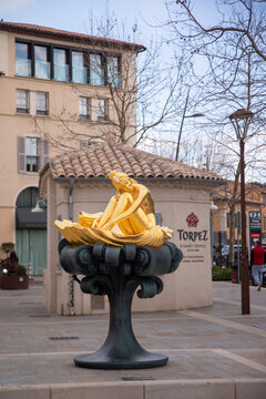 monument to brigitte bardot, saint tropez, france