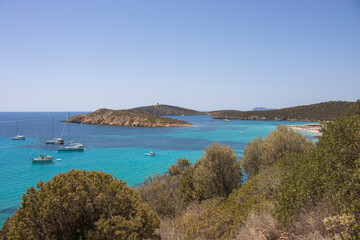Strand von Tuerredda Sardinien