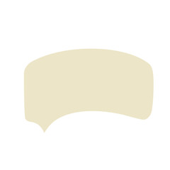 hand drawn speech bubble color