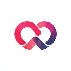 Fototapeta premium heart logo