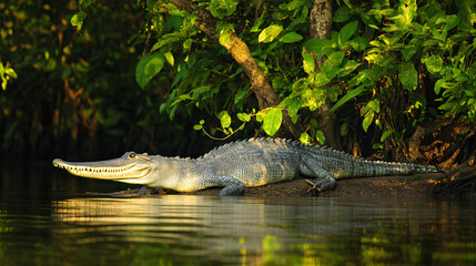 Crocodile by the Water