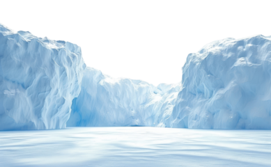 PNG Product podium with an antarctica glacier backgrounds landscape.