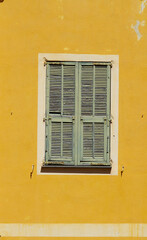 old window with shutter, french style