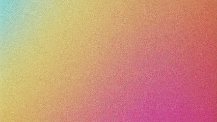 Colorful Gradient Background with Grainy Noise Texture. Modern and Futuristic Design with Smooth Fluid Shapes, Ideal for Posters with a Unique Visual Appeal