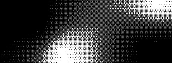 Y2K bitmap rectangle element template for trendy retro banner designs