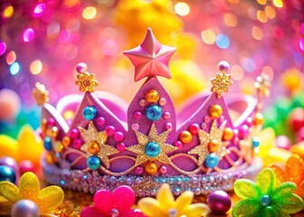 Enchanting Princess Background for Birthday Celebrations and Magical Party Decorations for Kids