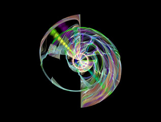 Imaginatory fractal abstract background Image