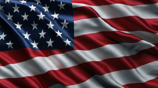 create a backdrop of the usaf flag next to the usa flag,generative ai