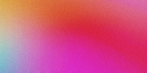 Colorful Gradient Background with Grainy Noise Texture. Modern and Futuristic Design with Smooth Fluid Shapes, Ideal for Posters with a Unique Visual Appeal