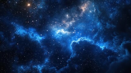 Fototapeta premium Lose yourself in the celestial wonders of the night sky as stars le and constellations come to life in this ethereal timelapse video.