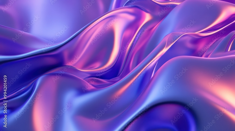 Poster modern abstract digital 3d background. copy space. based on generative ai