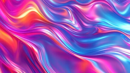 Vibrant neon abstract backdrop ideal for screensavers