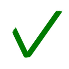 green check mark