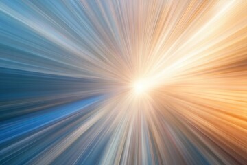 Obraz premium Abstract background featuring blurred rays of light creating a sunburst effect