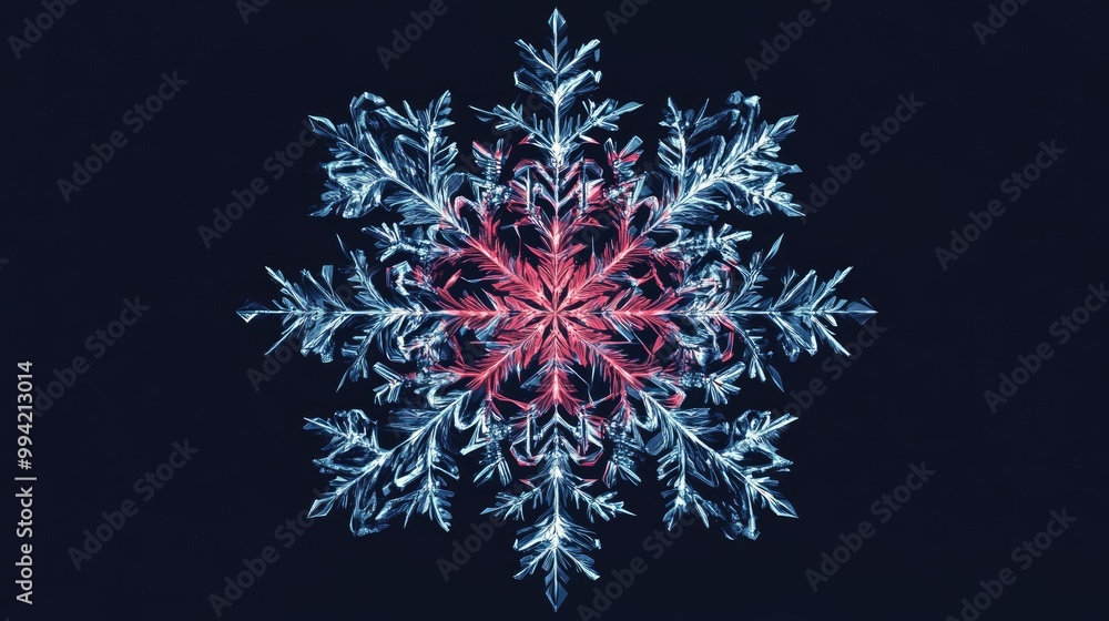 Aufkleber stylish snowflake design featuring isolated elements beautiful and versatile it can be used for prin