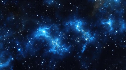 Obraz premium Puppis constellation featuring a cluster of stars