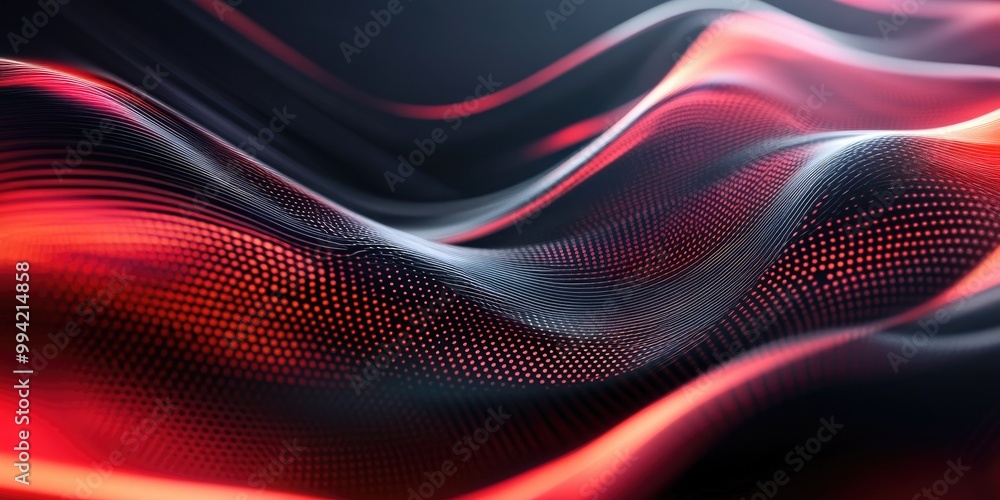 Poster futuristic abstract background featuring dynamic motion lines