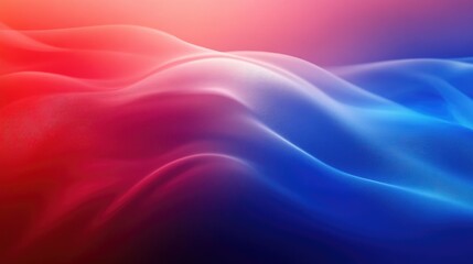 Obraz premium Red and blue gradient background design with a smooth blend of colors