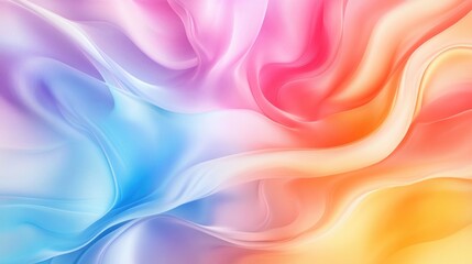 Obraz premium Vibrant multicolor templates for creative projects Stunning abstract backdrop in soft pastel hues ideal for use in cards invitations and more